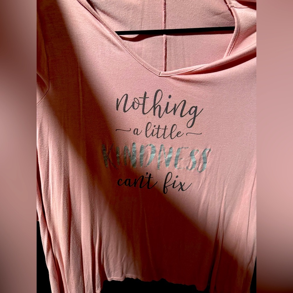 Lane Bryant “Nothing a Little Kindness Can’t Fix” Graphic Tunic – Soft & Comfy!